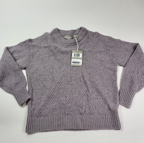 Everlane Lavender Gray Oversized Alpaca Sweater - Picture 3 of 5